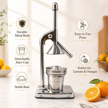 Citrus juicer used for fresh orange juice