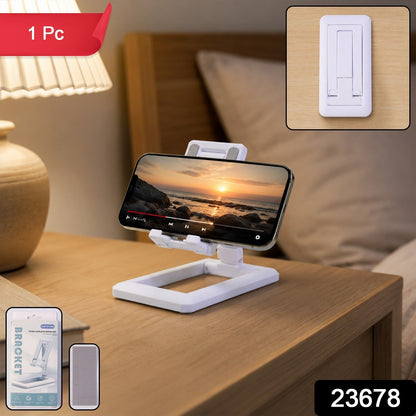 Foldable phone stand in retail packaging