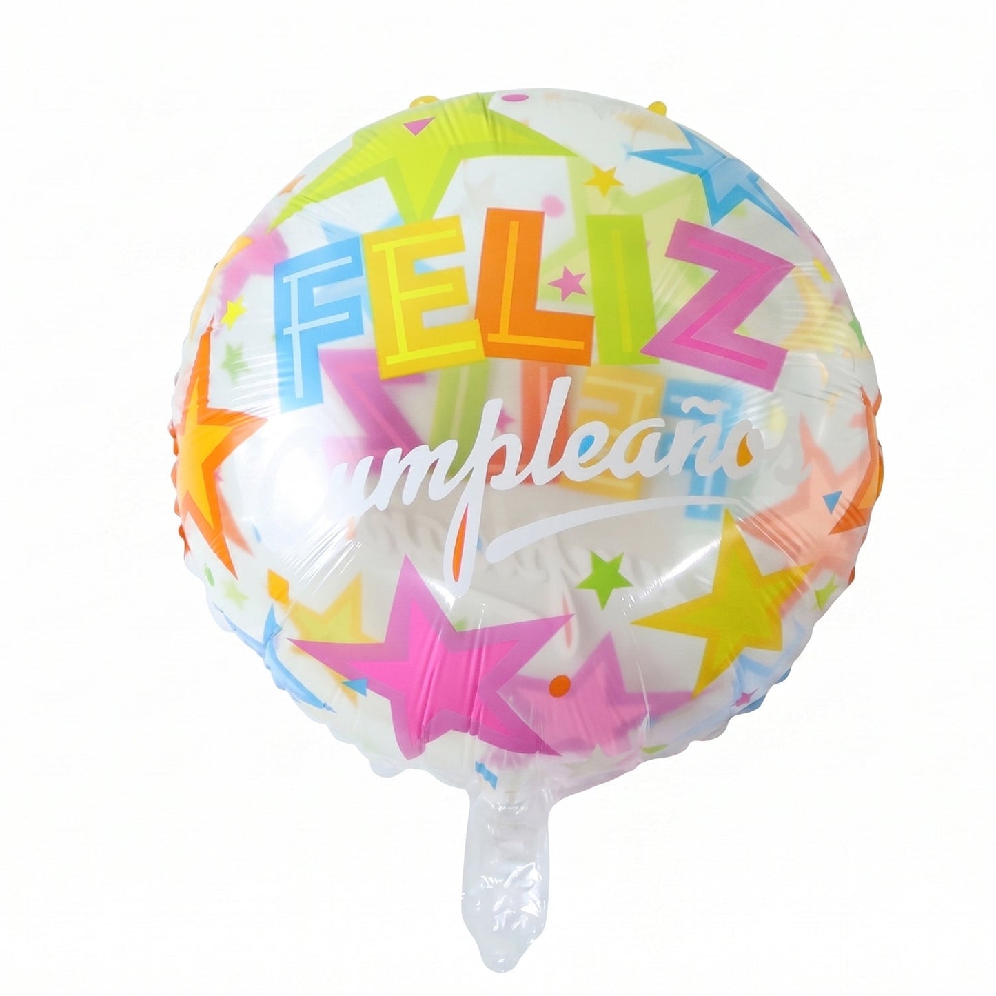 Shiny festive balloon in bright colors for party decoration