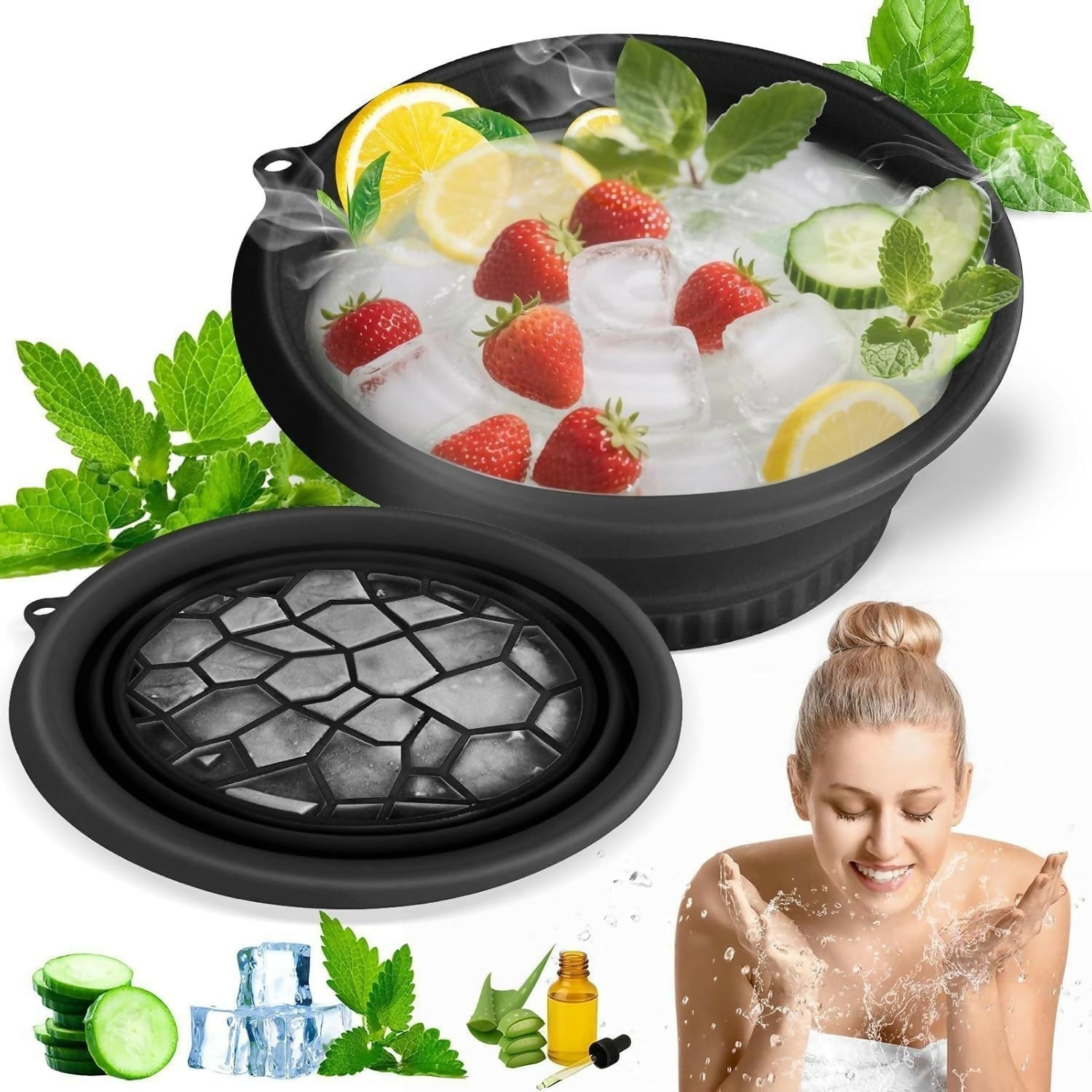 Comparison of  Face Ice Bowl with other ice trays