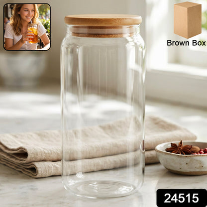 Glass storage jar pack, suitable for dry foods and snacks