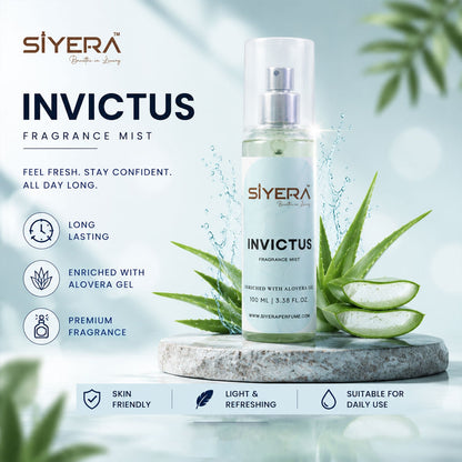 Aloe vera enriched body spray