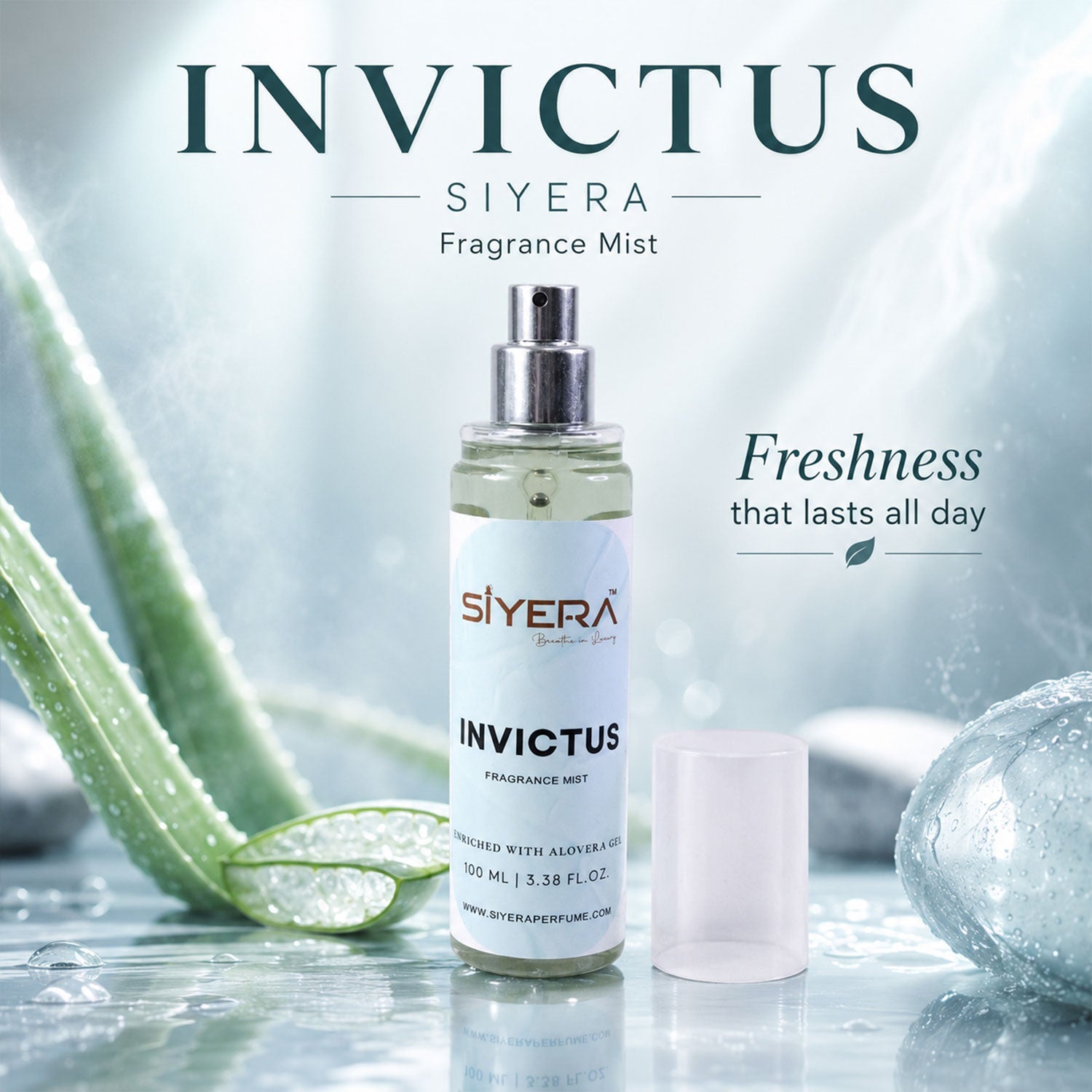Fragrance mist spray detail