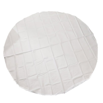 White table linen cover for festive and casual settings