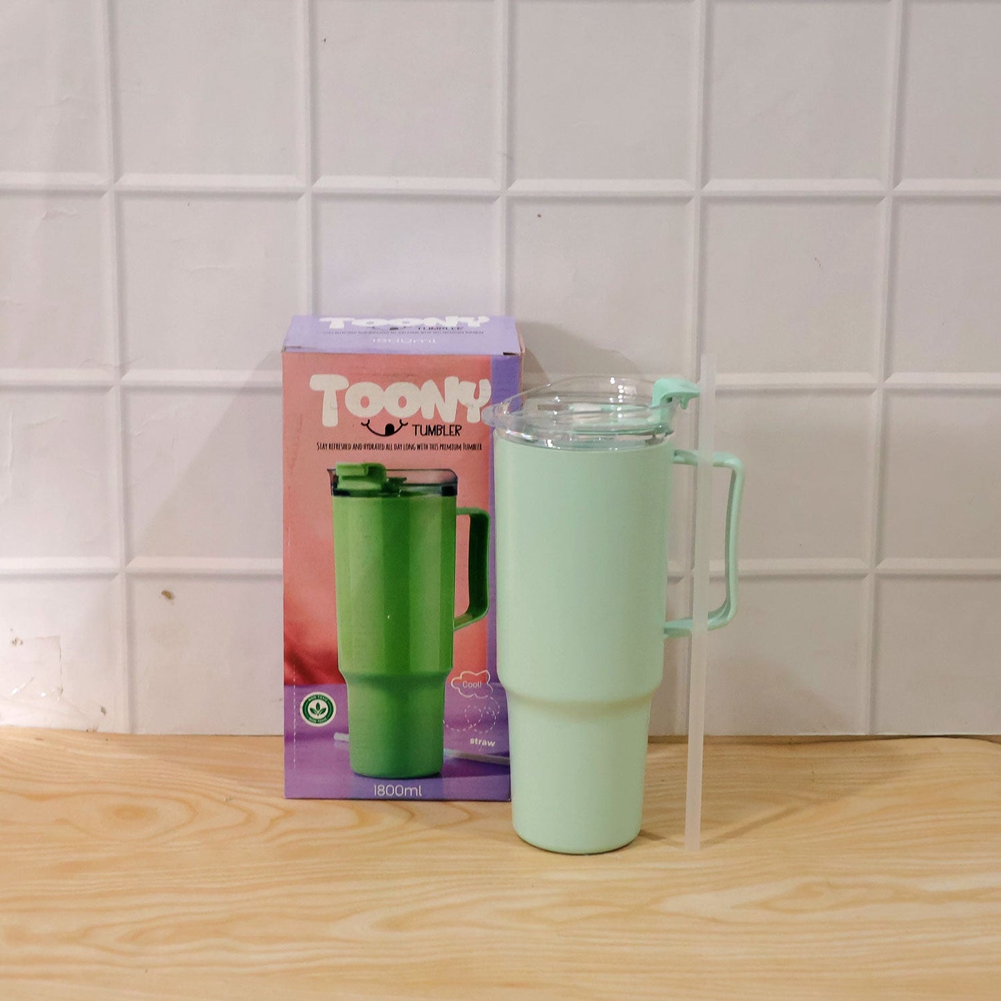 Daily hydration with Toony 1800ml tumbler