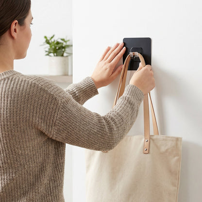 Adhesive wall hook for kitchen storage solutions