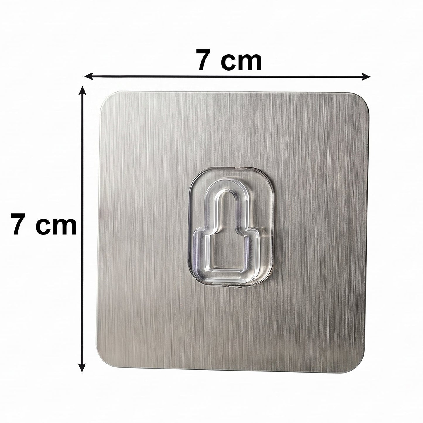 Wall hook hanging towels in bathroom