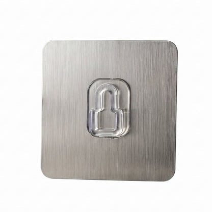 Adhesive wall hook mounted without drilling on wall